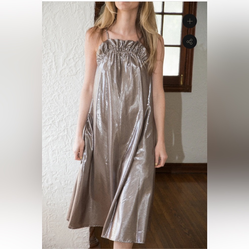 Corey Lynn Calter Harper Ruffle Top Swing Sundress